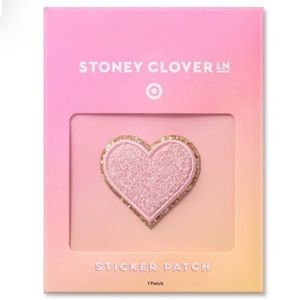 NWT, Stoney Clover Lane x Target collab pink Heart patch, sold out everywhere